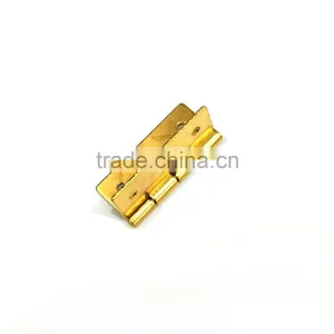 Fine And Delicate Small Solid Brass Jewelry Box Hinges / 19mm Wooden Box Brass Small Hinge thumbnail-4