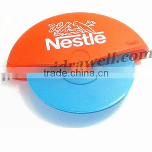 KA-4342 4 Inch Promotional Plastic Pizza Cutter thumbnail-1