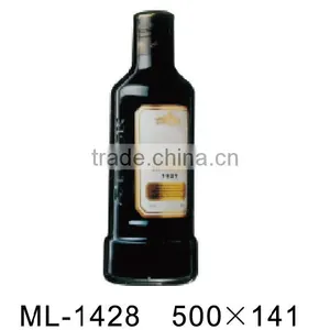 Customized High Quality Wine Shape Metal Board thumbnail-1