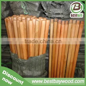 10 Days Fast Delivery Varnish Coated Wood Mop Handle thumbnail-5
