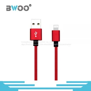 BWOO Braided USB DATA Cable With Lightning Micro Connector thumbnail-2