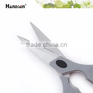 8-1/2" TT/TPR Soft Grip Handle Kitchen Cooking Scissors thumbnail-3