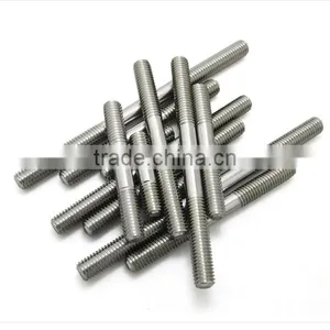 High Quality Metric Double End Thread M5 304 Stainless Steel Studs Threaded Screw thumbnail-1