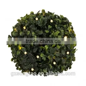 New Product Artificial Boxwood Ball Topiary Ball Light Garden Grass Ball for Garden thumbnail-3