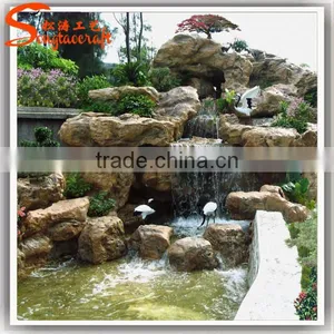 Small Water Features Fountain, Backyard Wall-mounted Artificial Waterfalls, Garden Waterfall Fountains Wall thumbnail-1