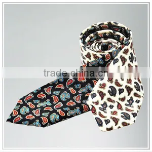 Custom Good Quality Digital Printing 100% Silk Tie thumbnail-1