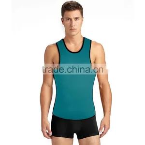 Ultra Sweat Neoprene Materials Men Sweat Shape Wear With Zip thumbnail-1