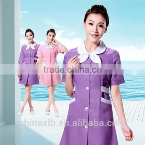 Men Blue Cotton Medical Work Uniform / Nurse Staff Scrub Suit Design / Navy White Uniform thumbnail-5