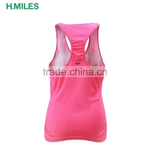 2017 Polyester / Elastane Sport Gym Running Womens Tank Top thumbnail-2