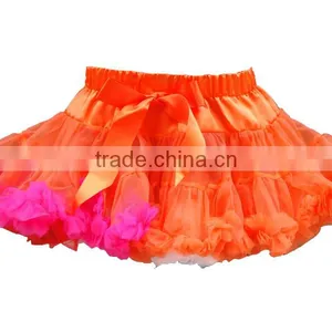 Lovely Pettiskirt Kids Birthday Party Dress Baby Girls Fancy Skirts Girl Pink Chiffon Skirt Boutique Dress thumbnail-4