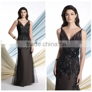 Sex Black Night Evening Long Lace Women Party Dress thumbnail-1
