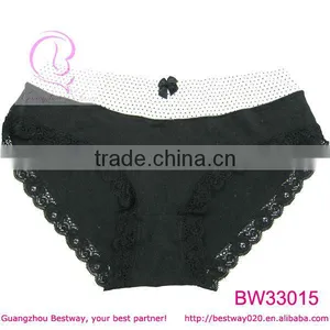 Classic White & Black Panty in Womens Polka Dot Panties thumbnail-1