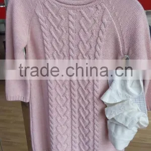 0-3years Kids Cable Knitted Sweater (KS1071) thumbnail-1