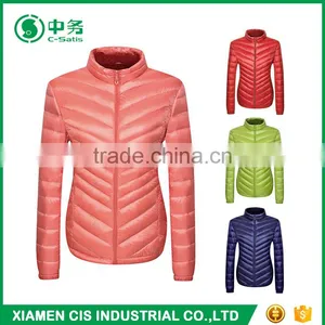 High Quality Winter Keep Warm Women Goose Down Feather Jacket thumbnail-1