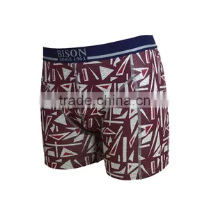 Sexy Custom Boxer Cotton Elastic Waist Sublimation Men's Underwear thumbnail-2