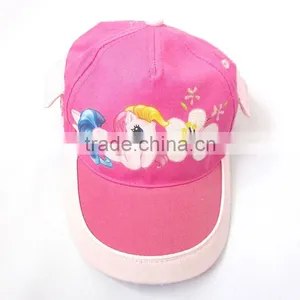 Colorful Children Hats Lovely Girls Caps thumbnail-1