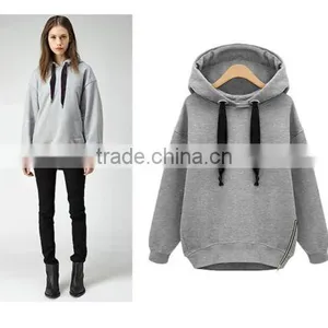 Women Long Sleeve Cardigan Loose Sweater Outwear Jacket Hoodie Fleeces Pullover thumbnail-2