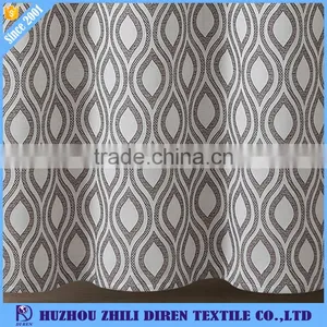 2017 Latest Designs Hookless Jacquard Shower Curtain thumbnail-6