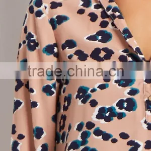 Latest Design New Fashion Button up Printing Long Sleeve Maternity Clothes thumbnail-5