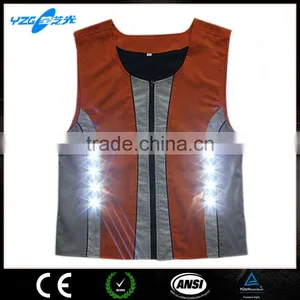 High Visibility Led Light Reflective Safety Workwear thumbnail-1