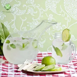 Hand Blown Lead-free Good Quality Art Design Crystal Glass Wine Decanter thumbnail-1