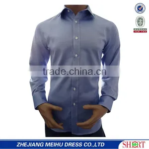2017 Men's Casual Striped Roll Collar Shirts Wholesale Good Quitly thumbnail-2