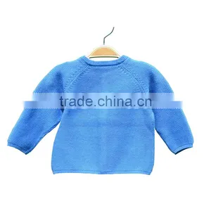 Baby Boy Sweater Cotton Sweater Cardigan With Buttons thumbnail-2