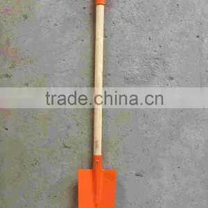 Floral Wood Handle Garden Shovel /hoe /brush/ Broom/ Rake Long Pot Garden Tool Set thumbnail-1
