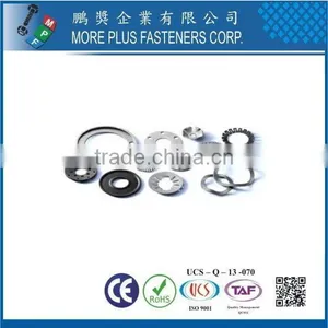 Taiwan Stainless Steel 18-8 Copper Brass Aluminum Spring Washer Wave Spring Washers Disc Springs thumbnail-2