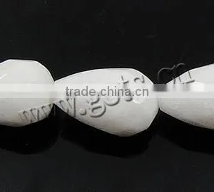 Wholesale Teardrop Faceted Marble Beads thumbnail-2