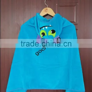 100% Cotton Animal Kiddie Hooded Towels thumbnail-2