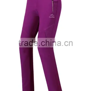 Waterproof Windproof Womens & Mens Softshell Camping Pants thumbnail-3