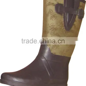 Neoprene Rubber Sole Knee High Boot/outdoor Boot thumbnail-1