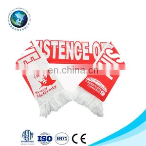 2016 Hot Sell Wholesale Basketball Fan Knitting Scarf thumbnail-1