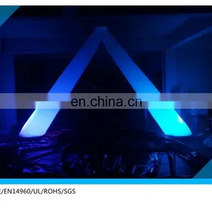New Party Double Led Inflatable Cone ,inflatable Led Welcome Arch .led Inflatable Decorations thumbnail-1