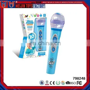 2017 Newest Electronic Lighting Musical Microphone Toy for Kids thumbnail-1