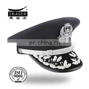 High Quality Custom Fire Fighting Lieutenant Colonel Hat With Free Samples thumbnail-1