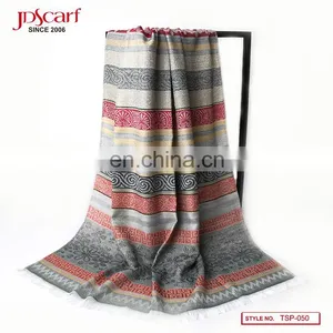 Women 100% Polyester Pakistani Muslim Wholesale Scarf Hijab Fashionable Hijab Scarf thumbnail-3