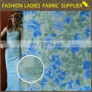Soft Spandex Polyester Rayon Fabric,stretch Polyester Rayon Blend Fabric,100% Printed Rayon Fabric thumbnail-1