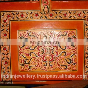 Genuine Laptop Office Bags Manufacturer, Original Goat Leather Bag Exporter thumbnail-6