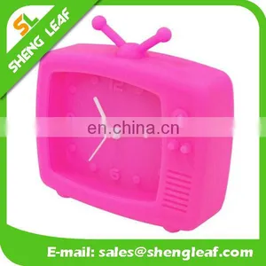 Mini TV Shaped Alarm Clock Silicone Alarm Clock thumbnail-1