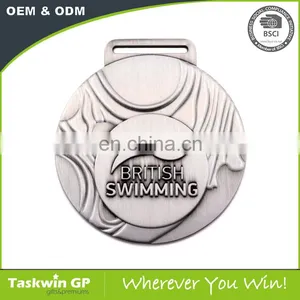 Custom Metal Different Types Sports Award Metal Medal/Swimming Metal Medal thumbnail-1