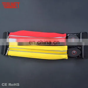 2018 New Arrivals Sports High Quality Outdoor Led Running Waist Belt Bag For Runner thumbnail-4