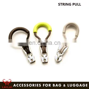 Fashion Zip Pull Rubber Silicone Plastic Pvc Bag Cord Zipper Puller thumbnail-4