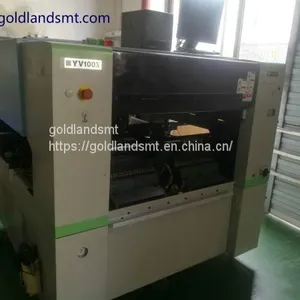 Automatic Yamaha Yv100x Pick and Place Machine 4 Flight Nozzles Yamaha Machine Smt thumbnail-1