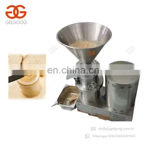 Manufacturers Supply Sesame Seeds Peanut Almond Paste Grinder Making Line Cachew Nut Butter Grinding Machine thumbnail-1