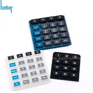 Custom Silicone Rubber Keypad With Silk Screen Printing thumbnail-3