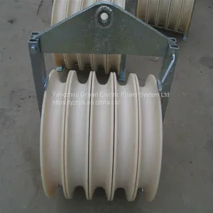 Large Diameter Stringing Block; ACSR Stringing Block; Conductor Stringing Block thumbnail-1