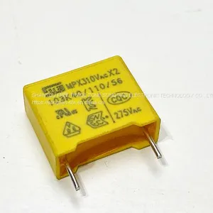 104K 275V/305V/310V Metallized Polypropylene Film X2 Capacitor thumbnail-2