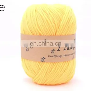 Wholesale Organic Cotton 4ply Similar Rowan Milk Cotton Yarn thumbnail-1